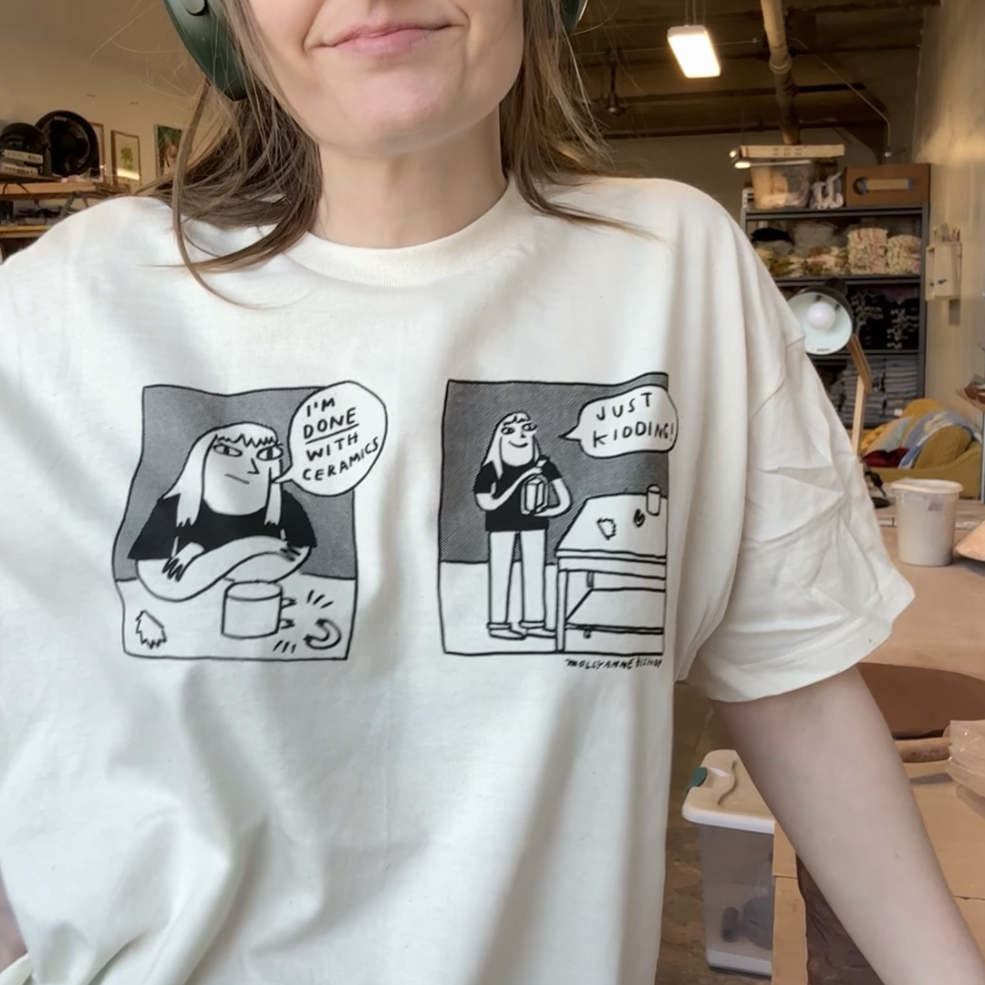 Kiln Comic Tee – Molly Anne Bishop